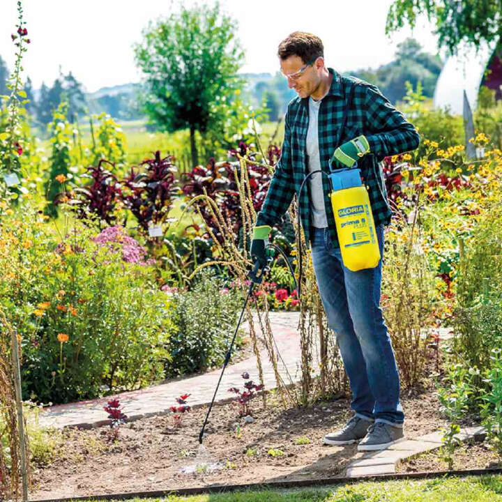 GLORIA Prima 5 PLUS - Drucksprühgerät 5 L, Gartenspritze